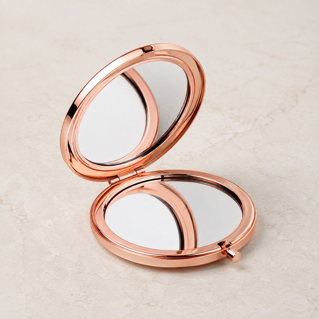 Miroir de poche rose gold - Ultra Fin Pliable Chic