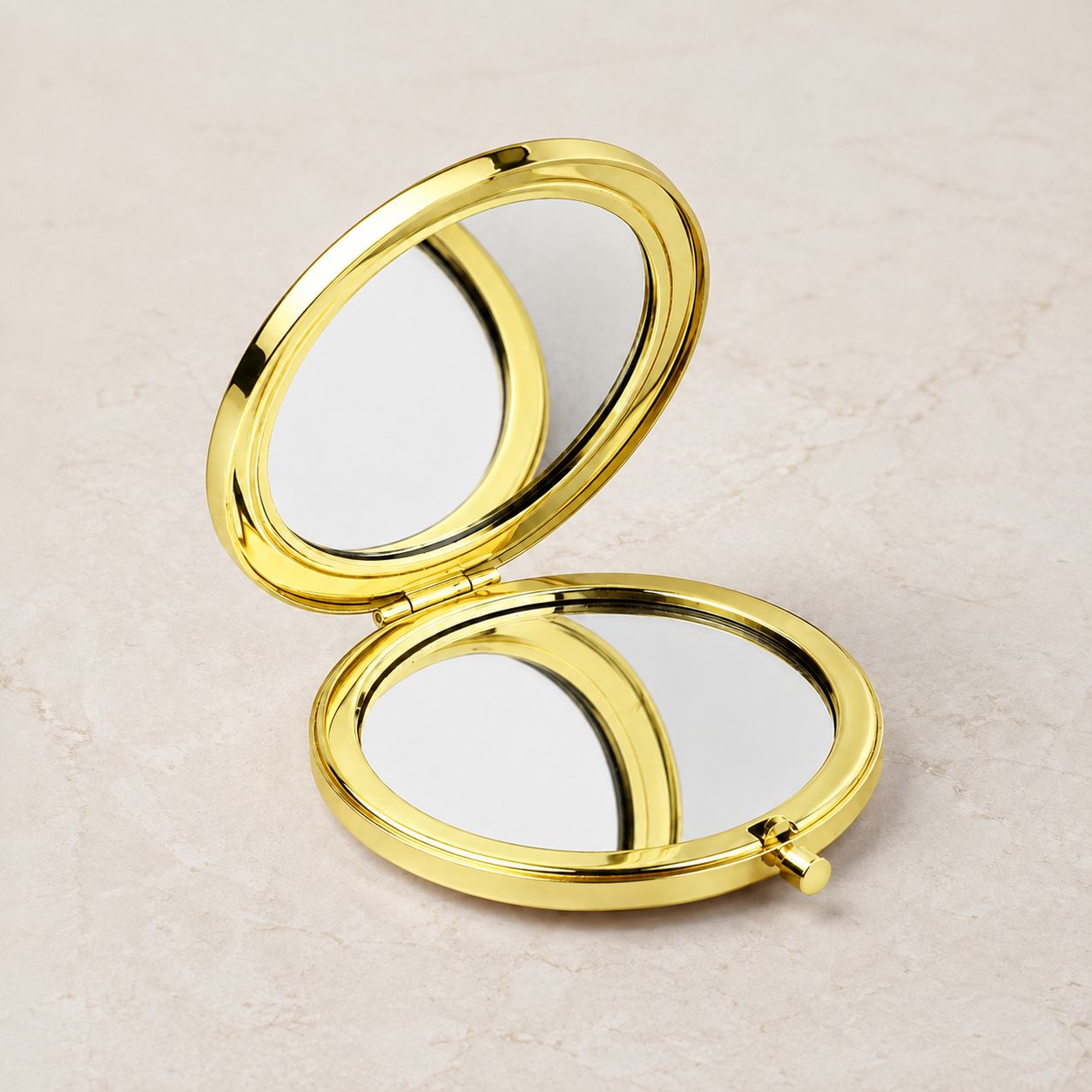 Miroir de poche rose gold - Ultra Fin Pliable Chic