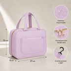 Trousse de toilette a suspendre femme - Facile & Pratique