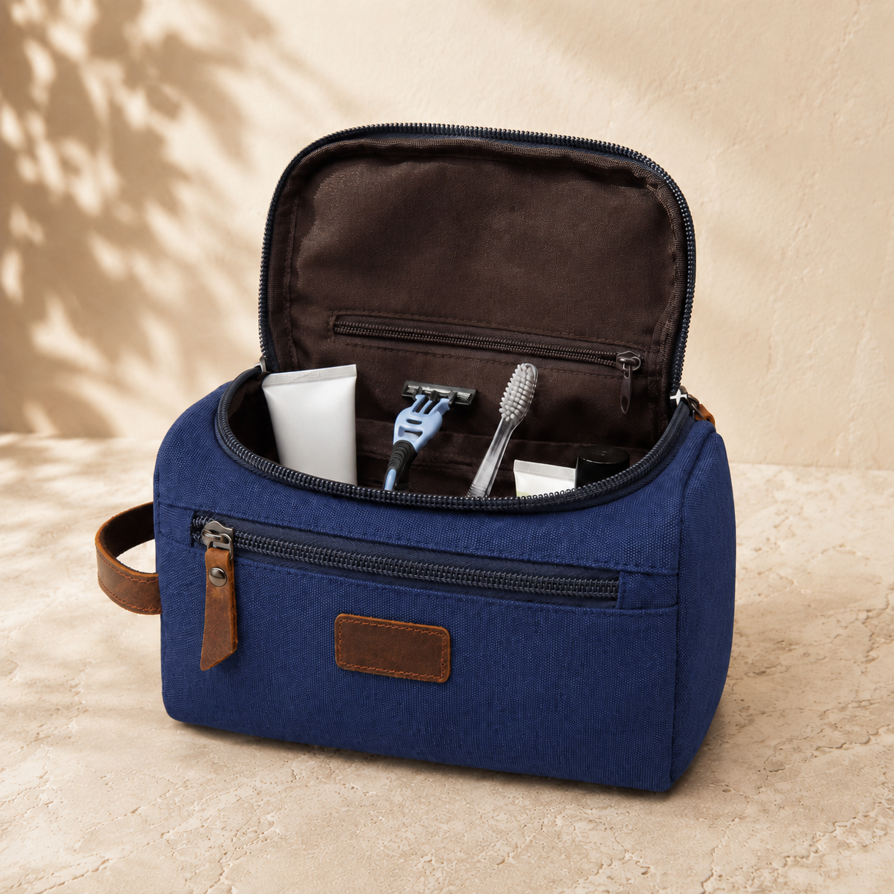 Grande trousse de toilette homme - Spacieuse et Pratique