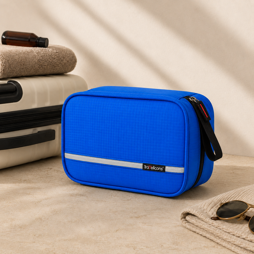 Trousse de toilette a suspendre homme - Compacte et Chic