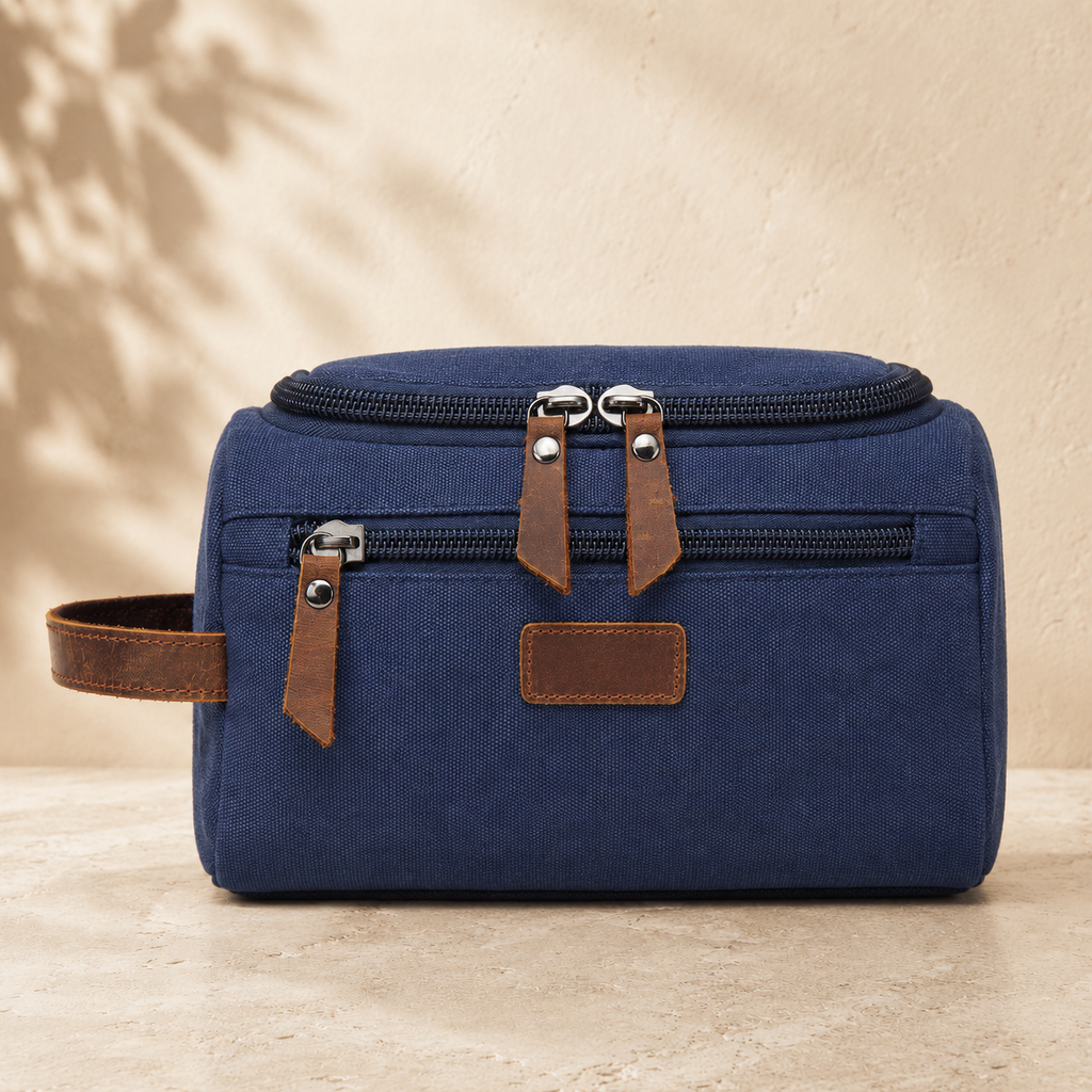 Grande trousse de toilette homme - Spacieuse et Pratique