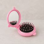Miroir de Poche Pliable - Brosse & Design Kawaii