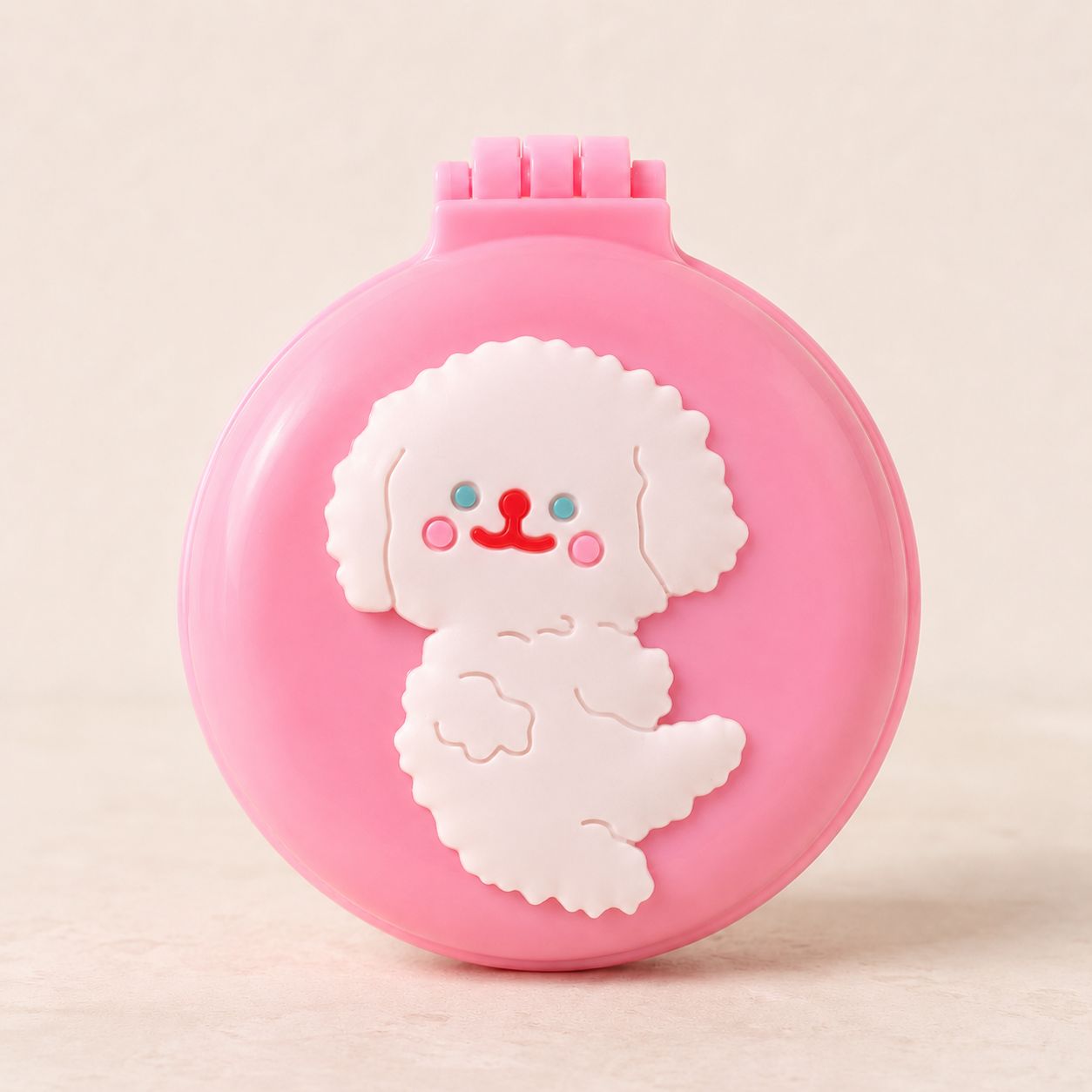Miroir de Poche Pliable - Brosse & Design Kawaii