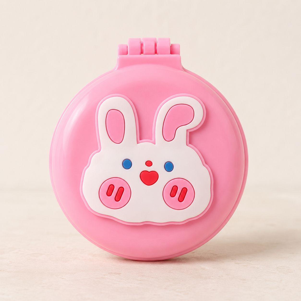 Miroir de Poche Pliable - Brosse & Design Kawaii