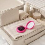 Miroir de poche brosse - Duo Beauté Pratique