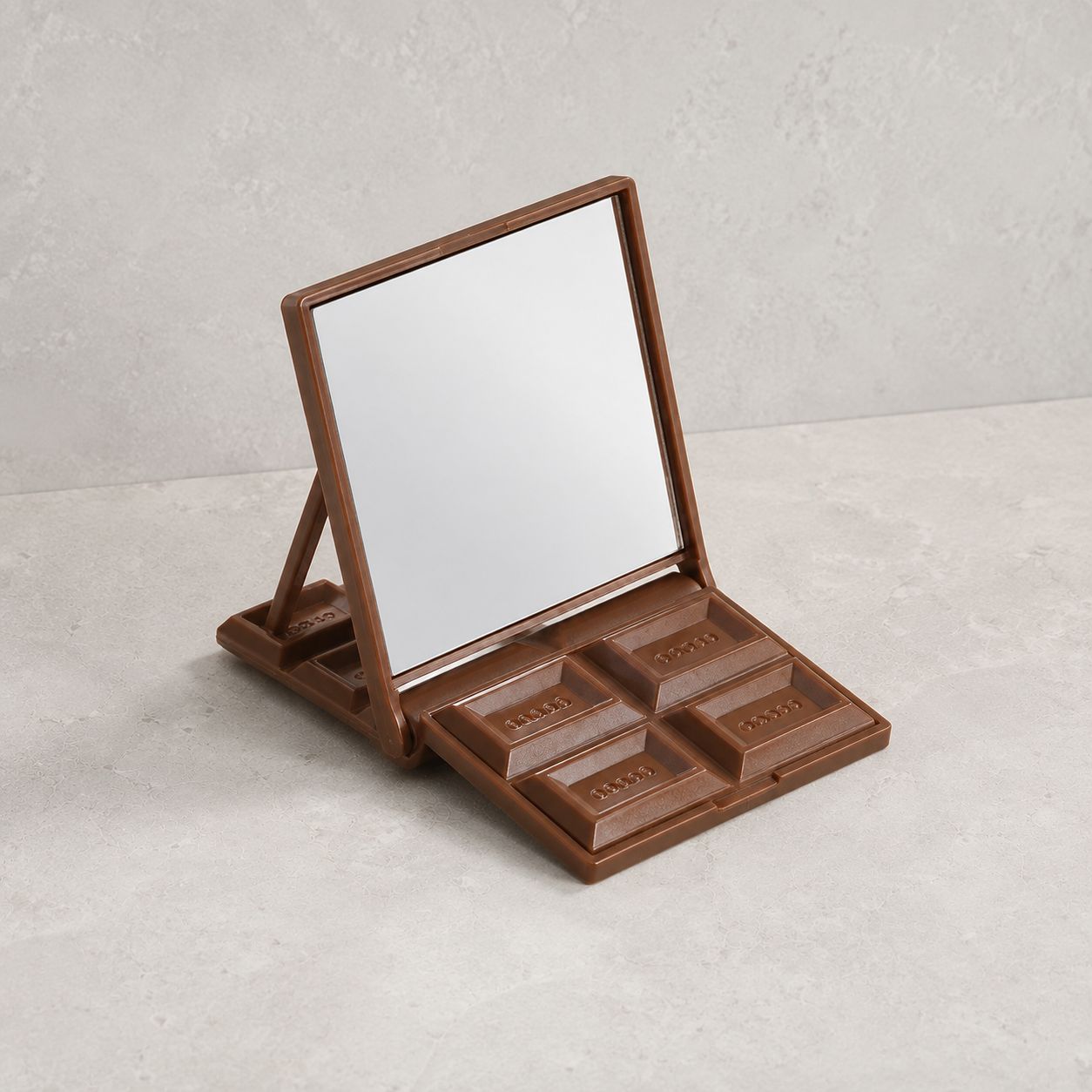 Miroir de poche chocolat - Original Compact Étudiant(e)