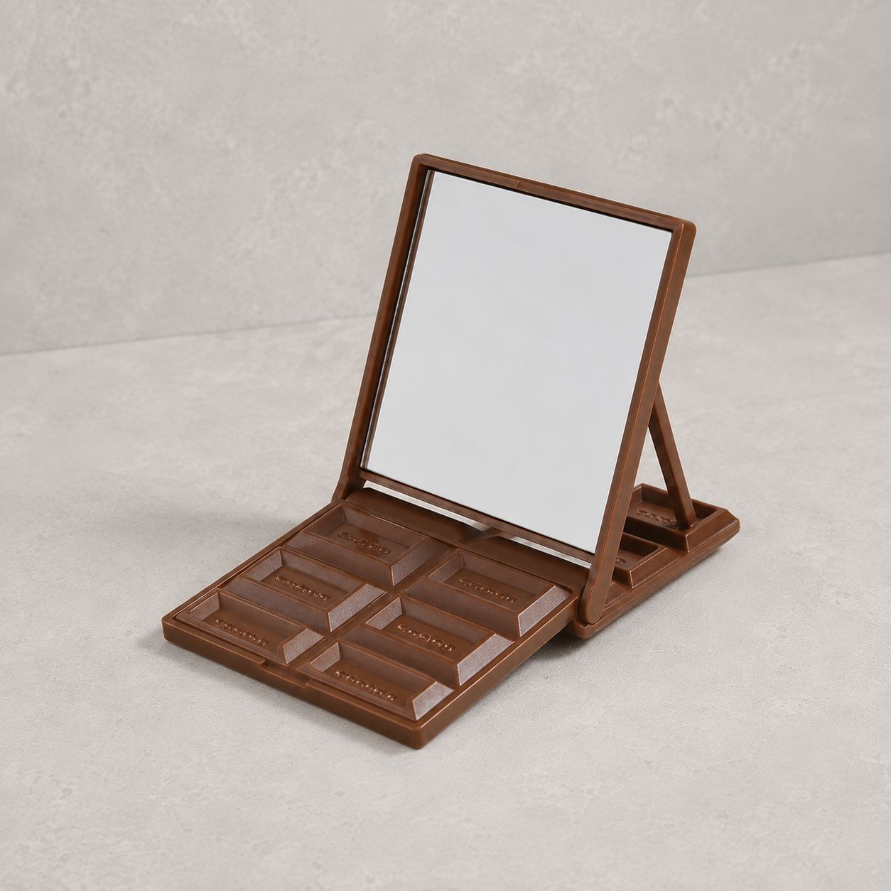 Miroir de poche chocolat - Original Compact Étudiant(e)