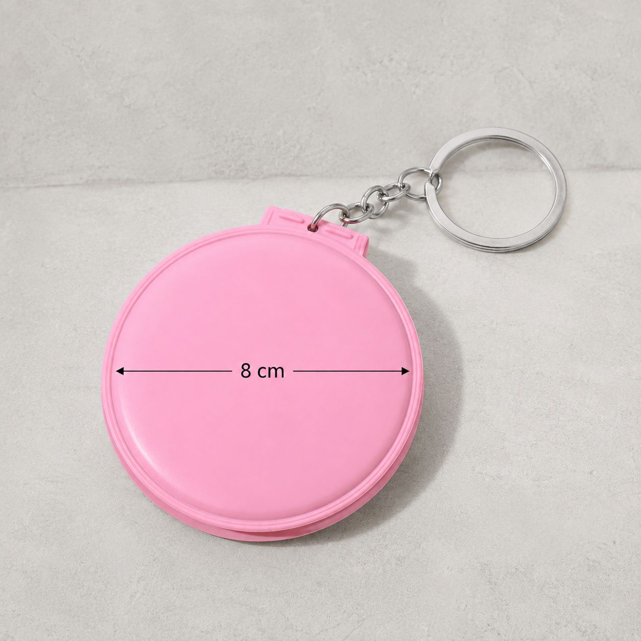 Miroir de poche cuir - Élégant et facile à transporter