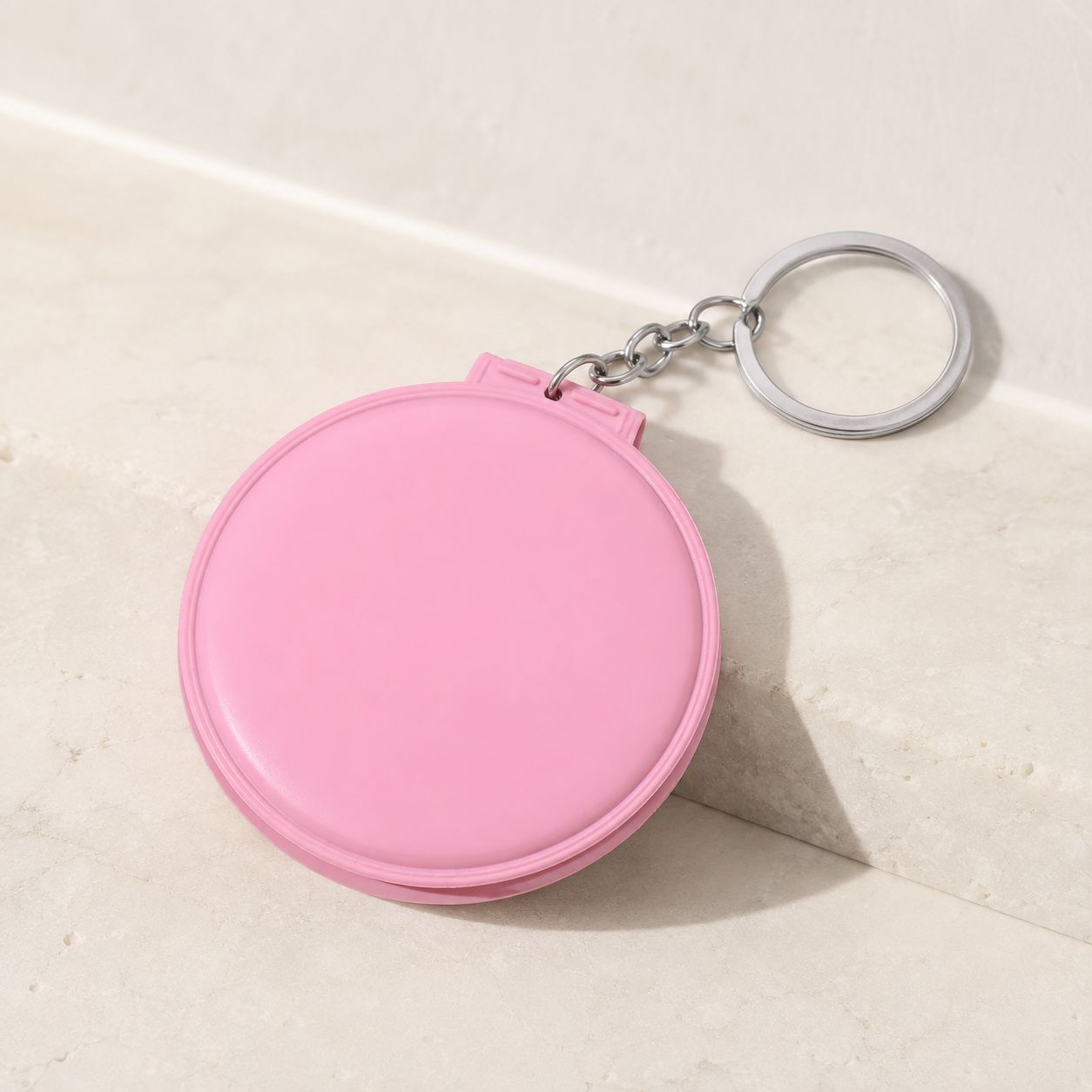 Miroir de poche cuir - Élégant et facile à transporter