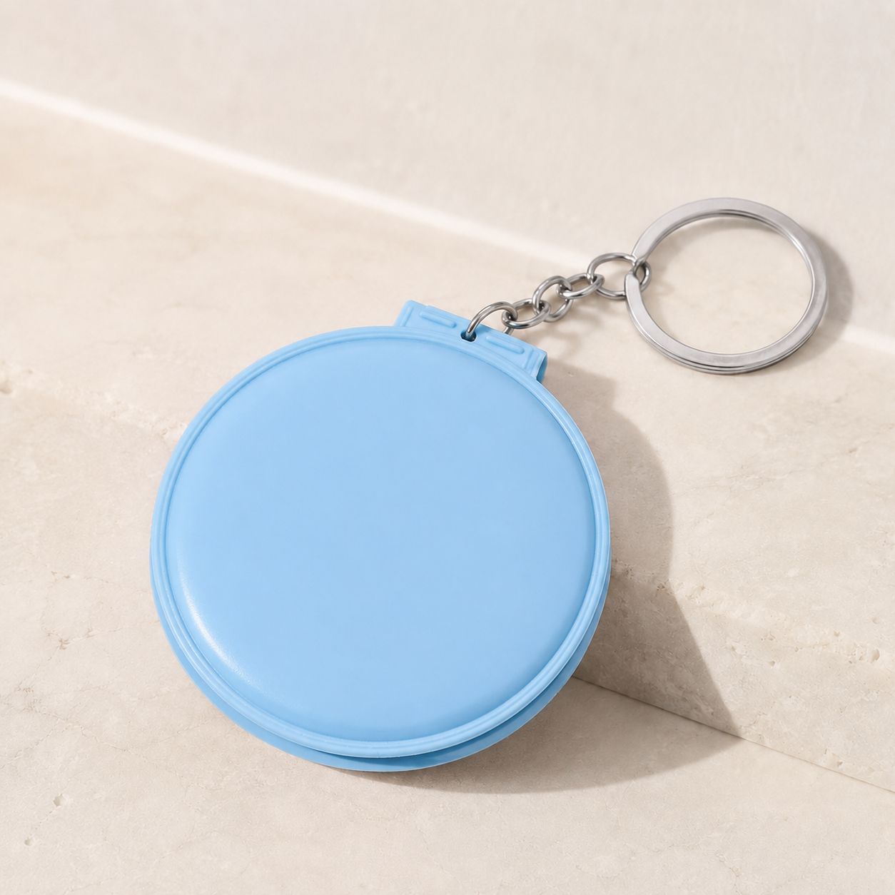 Miroir de poche cuir - Élégant et facile à transporter