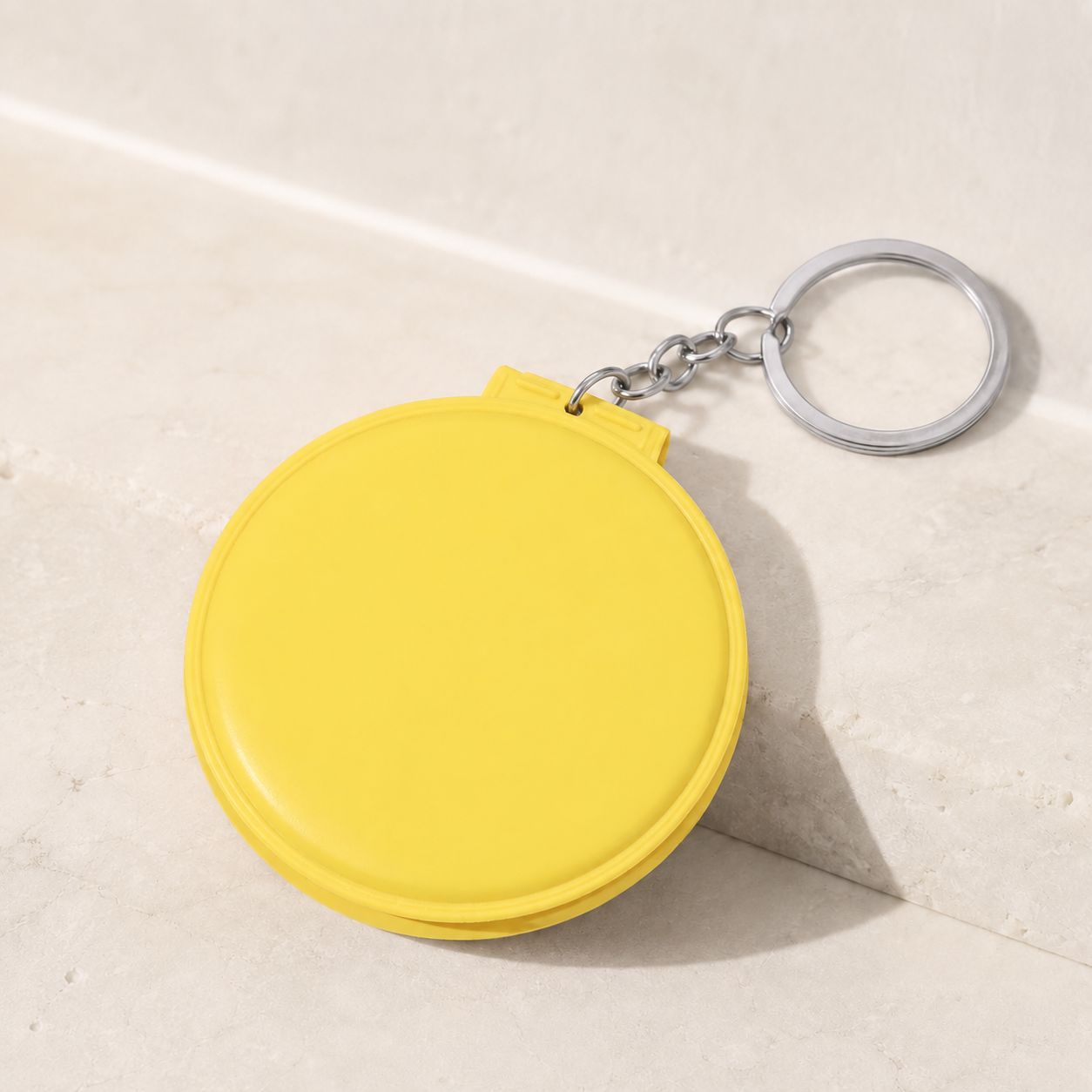 Miroir de poche cuir - Élégant et facile à transporter