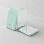 Miroir de poche led - Éclairage LED Grossissant 3X