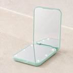 Miroir de poche led - Éclairage LED Grossissant 3X