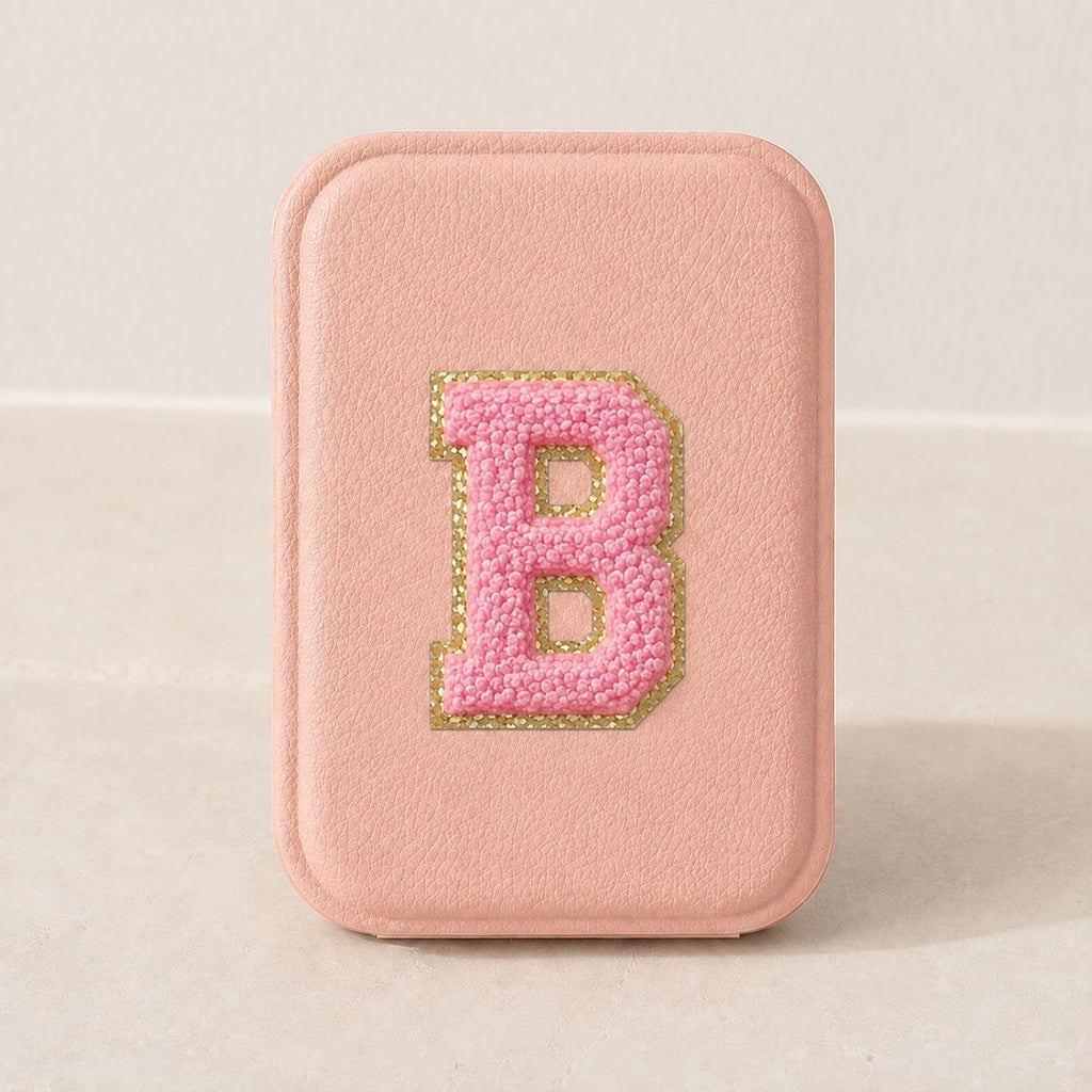 Miroir de poche personnalisé - Support Bureau Pliable