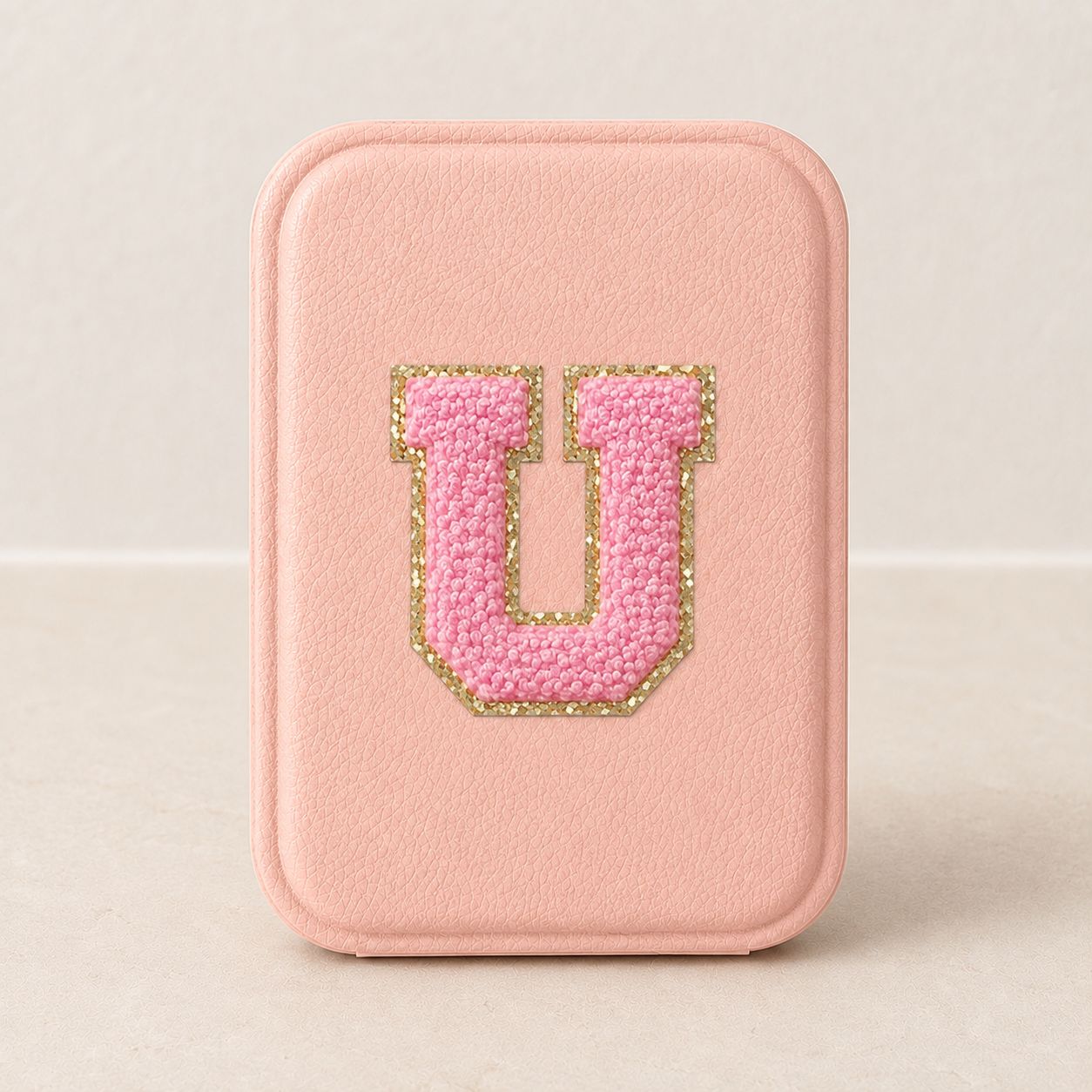 Miroir de poche personnalisé - Support Bureau Pliable