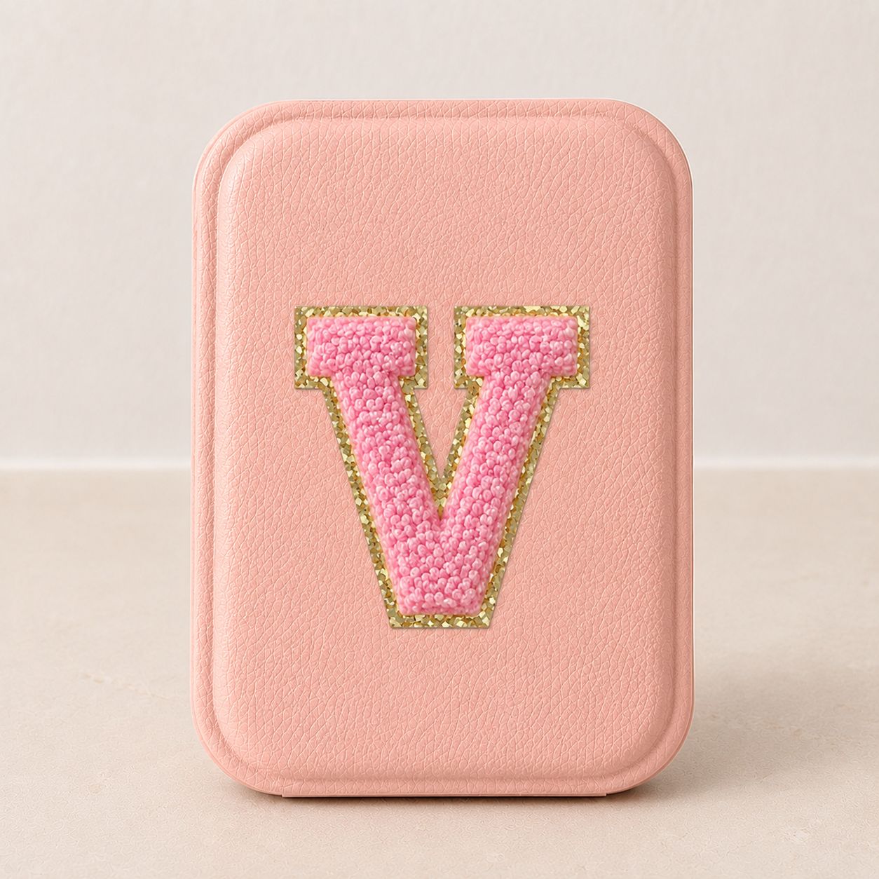 Miroir de poche personnalisé - Support Bureau Pliable