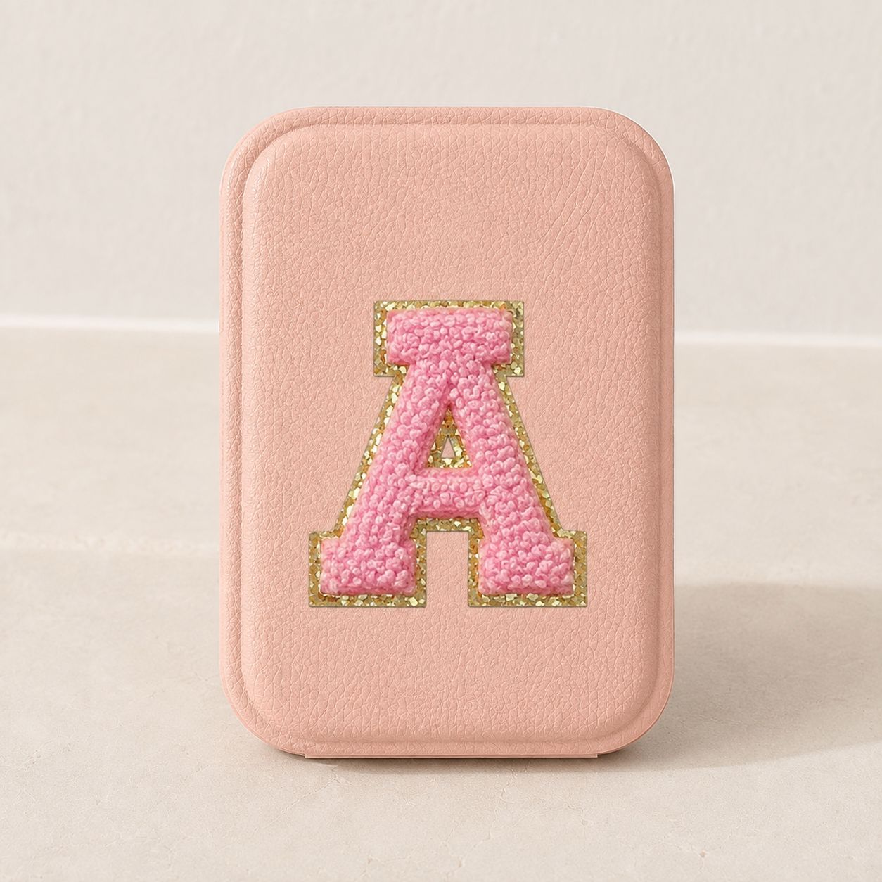 Miroir de poche personnalisé - Support Bureau Pliable
