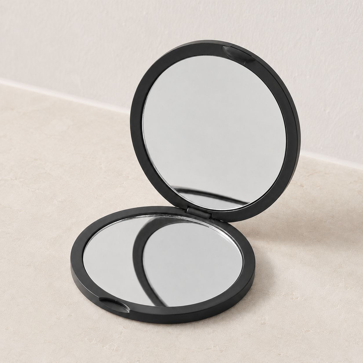 Miroir de poche rond - Compact Double Face Mignon