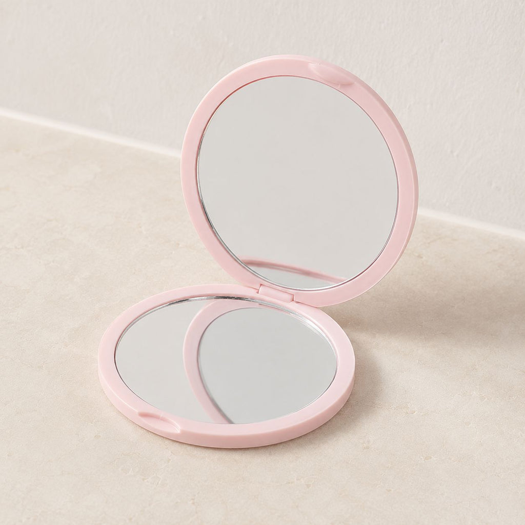 Miroir de poche rond - Compact Double Face Mignon