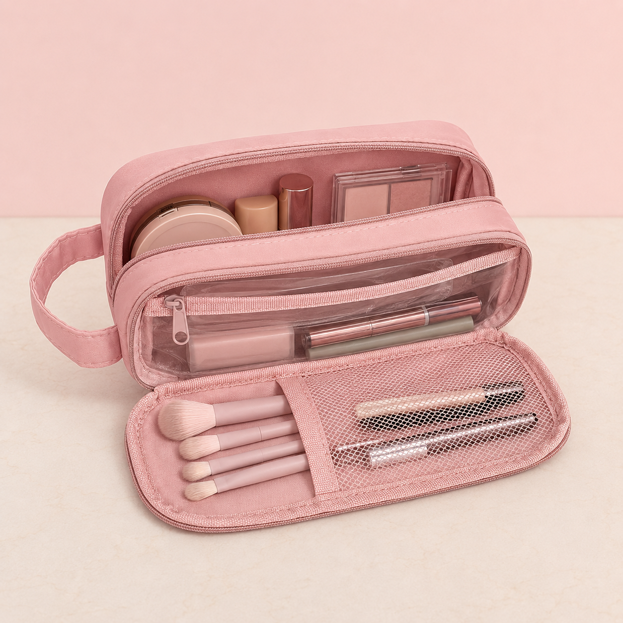 Trousse de maquillage compartiment - Ordre et Praticité
