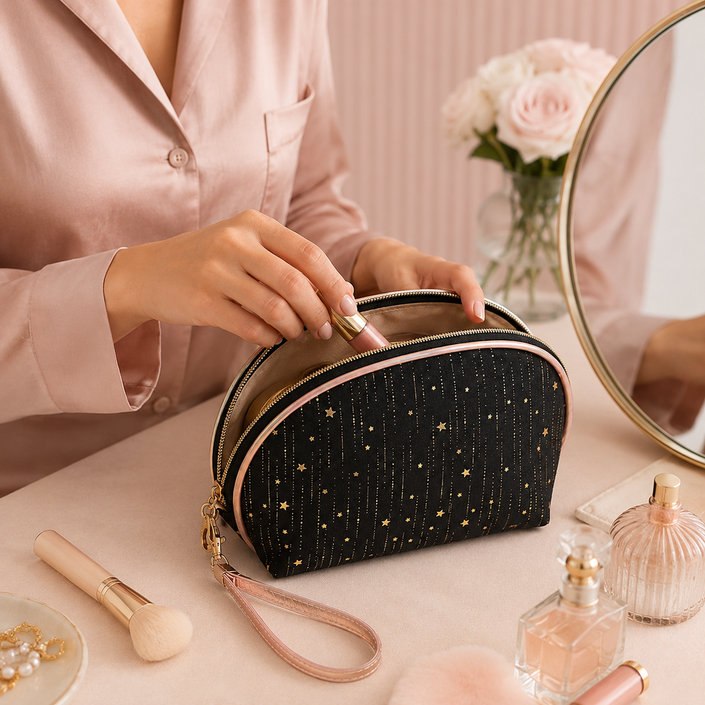 Trousse de maquillage grande - Spacieuse et Pratique