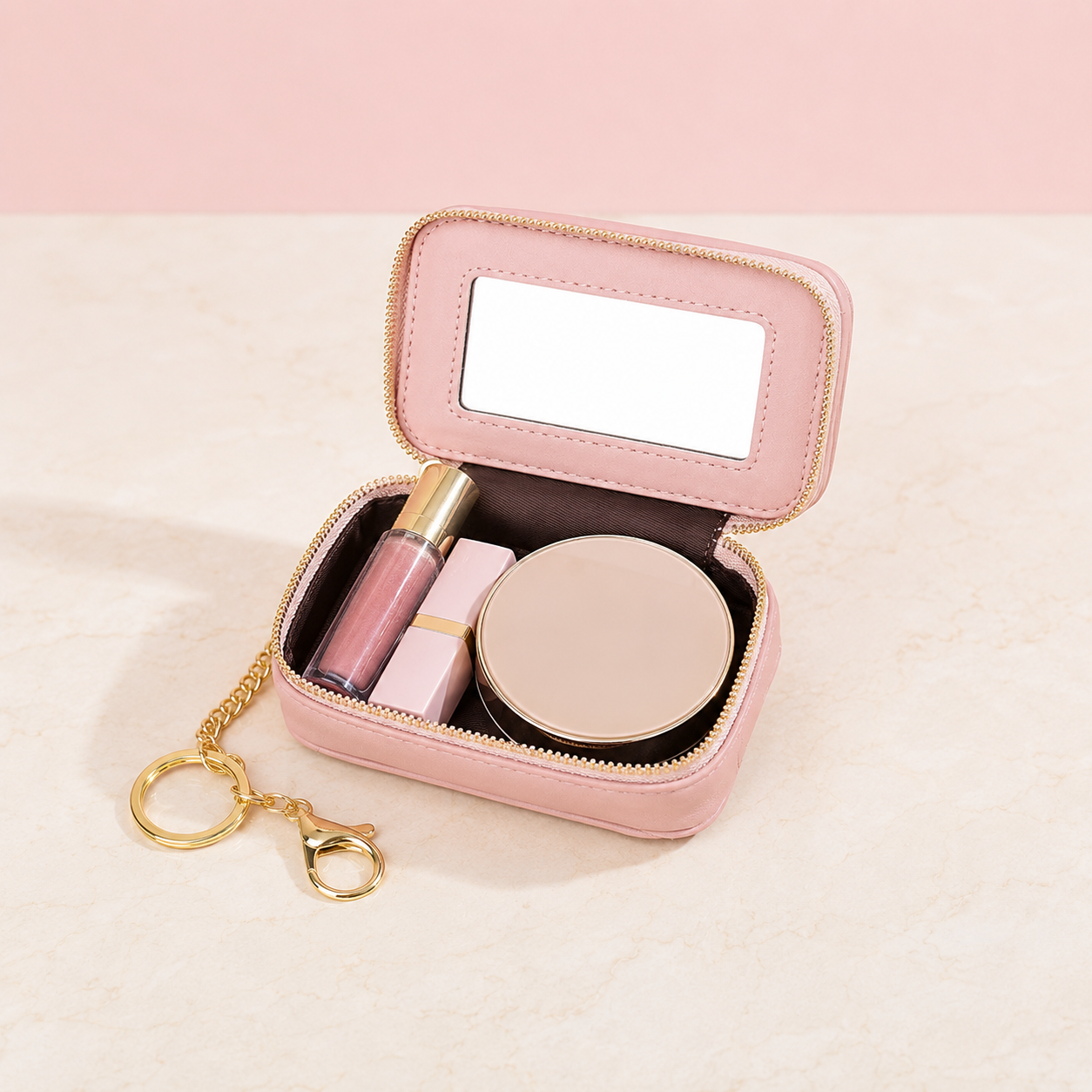 Trousse de maquillage petite - Compacte et Légère