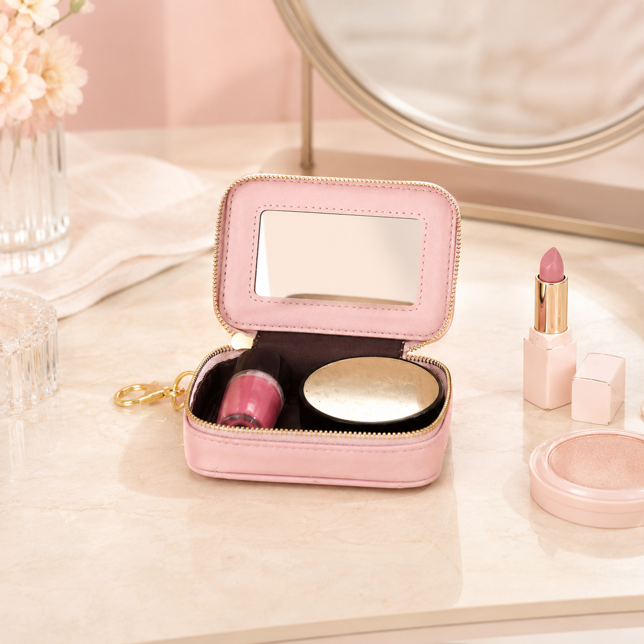 Trousse de maquillage petite - Compacte et Légère