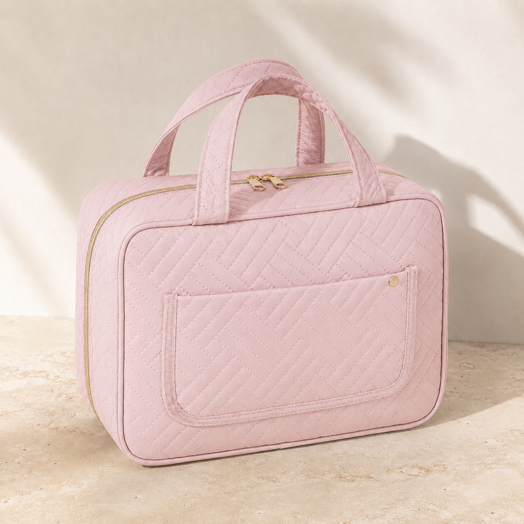Trousse de toilette a suspendre femme - Facile & Pratique