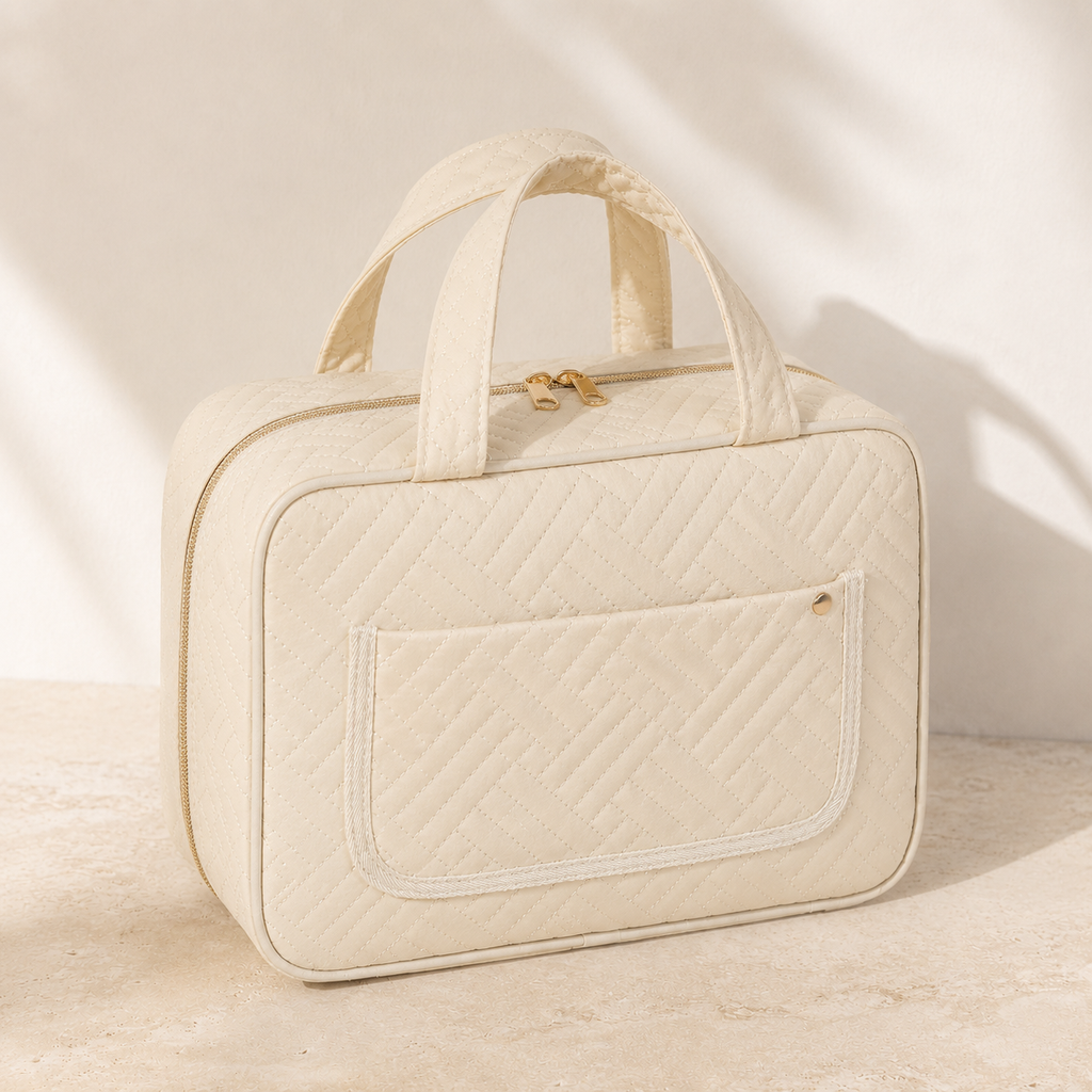 Trousse de toilette a suspendre femme - Facile & Pratique