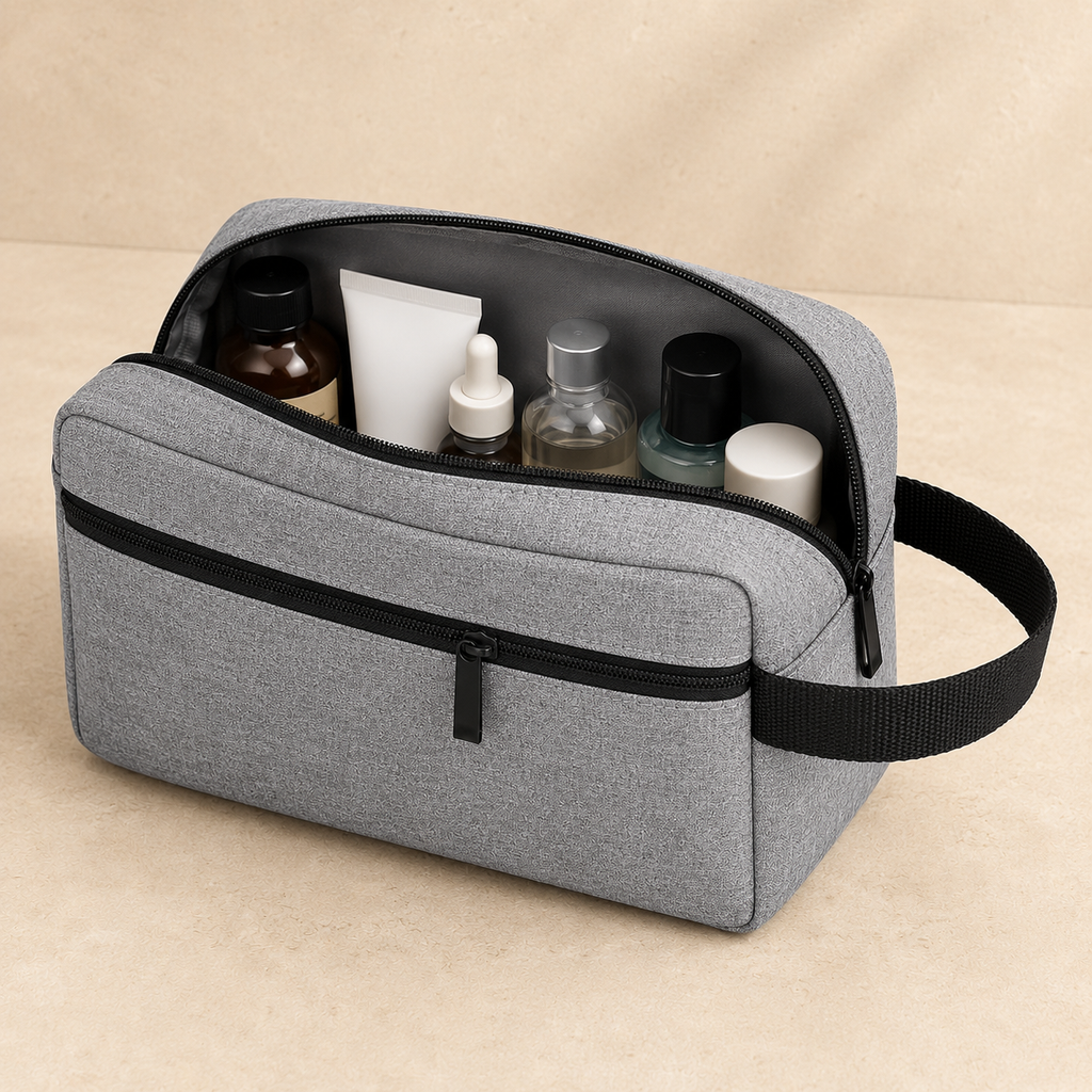 Trousse de toilette étanche lavable - Résistante et Pratique