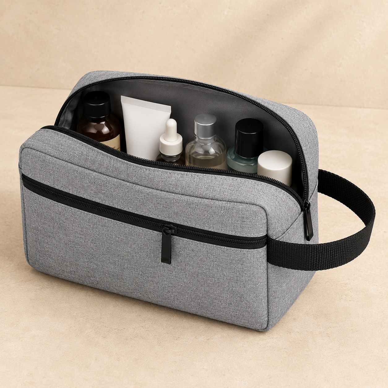 Trousse de toilette étanche lavable - Résistante et Pratique