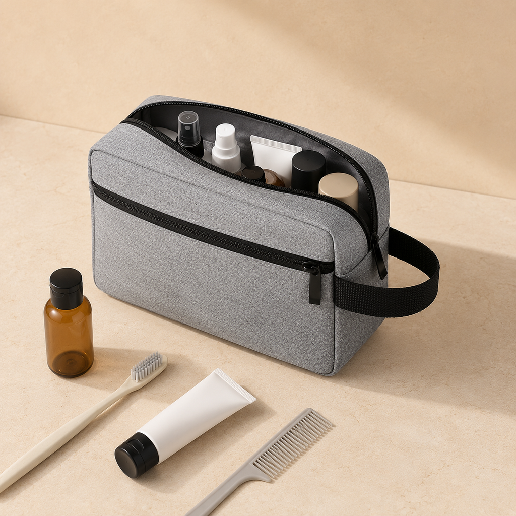 Trousse de toilette étanche lavable - Résistante et Pratique