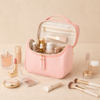 Trousse de toilette femme cuir - Élégante & Résistante
