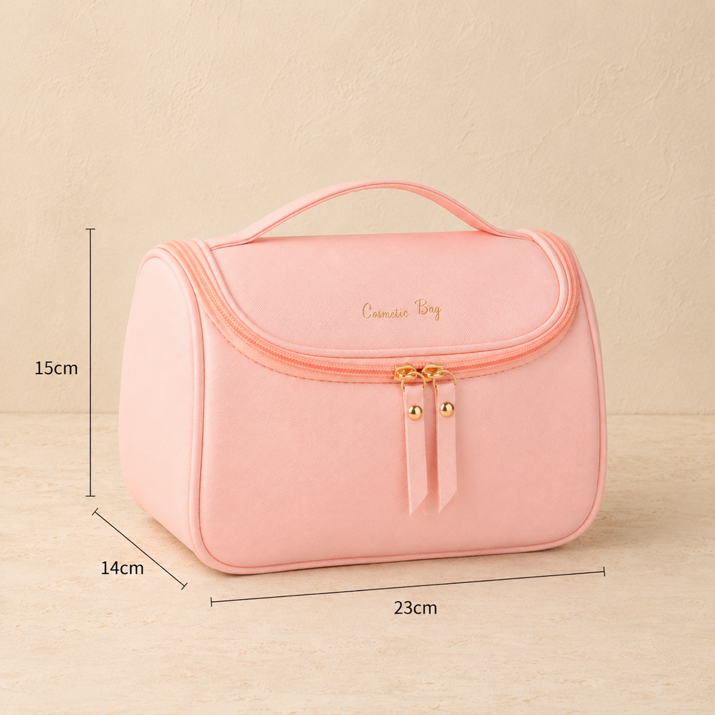 Trousse de toilette femme cuir - Élégante & Résistante