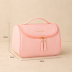 Trousse de toilette femme cuir - Élégante & Résistante