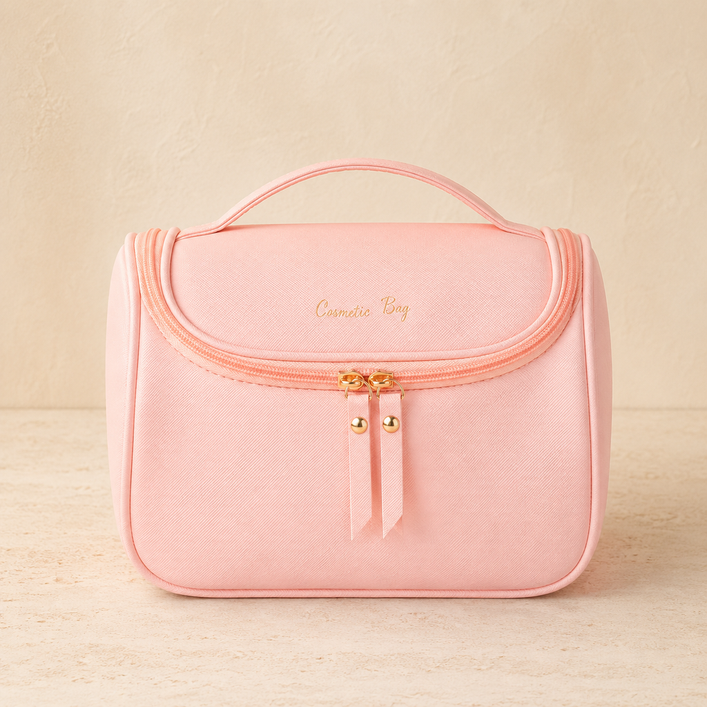 Trousse de toilette femme cuir - Élégante & Résistante