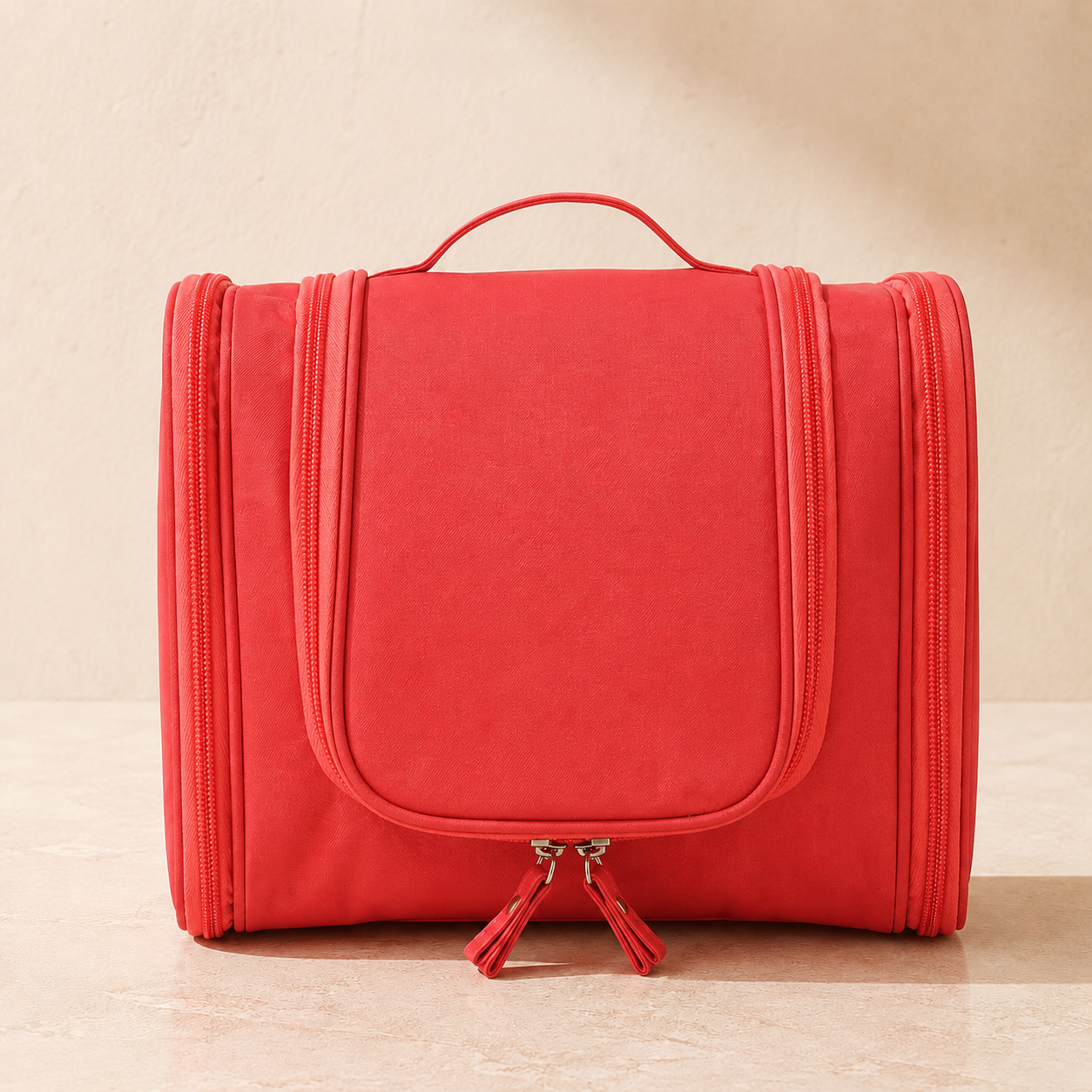 Trousse de toilette pliable à suspendre - 2 en 1 Pratique