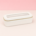 Trousse de maquillage - Étui pinceaux compact avec fenêtre