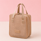 Trousse de maquillage - Organiseur en maille avec poignée