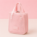 Trousse de maquillage - Organiseur en maille avec poignée