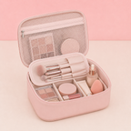 Trousse de maquillage modulable - Rangement net et spacieux