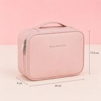 Trousse de maquillage modulable - Rangement net et spacieux