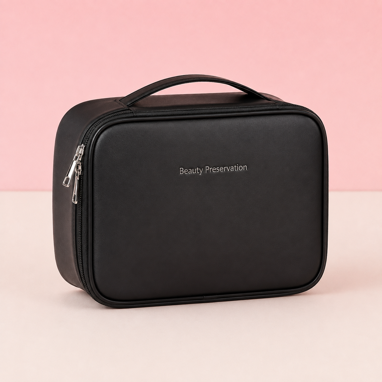 Trousse de maquillage modulable - Rangement net et spacieux