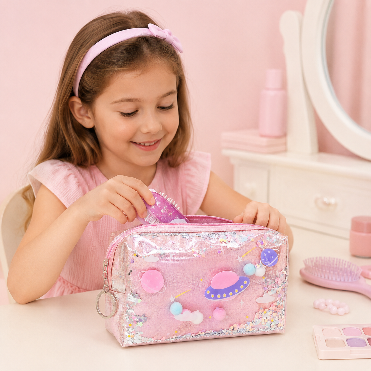 Trousse de maquillage pour petite fille - Douce et Ludique