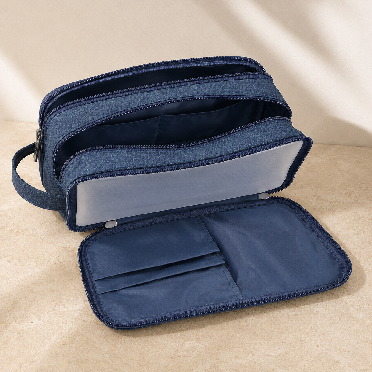 Trousse de toilette homme avec rangement - Ordre et Style