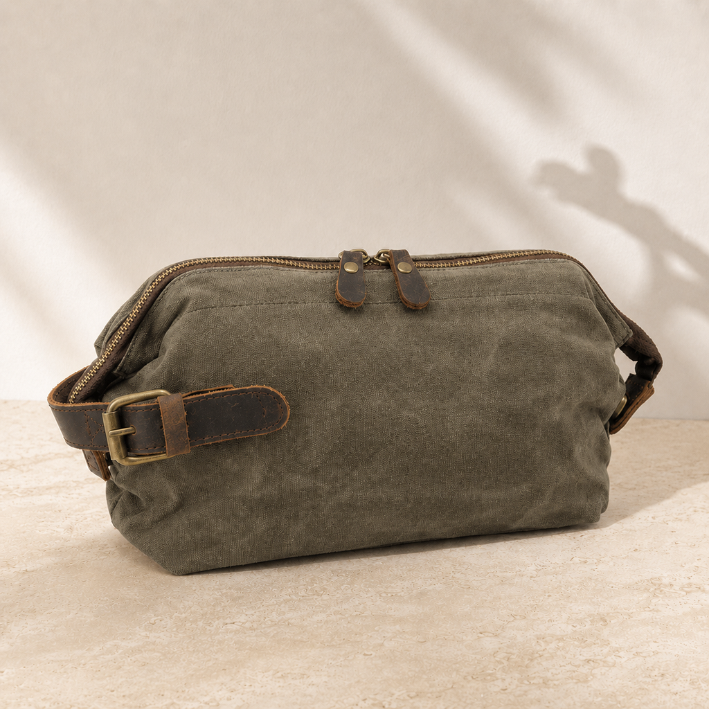 Trousse de toilette homme baroudeur - Robuste et Nomade