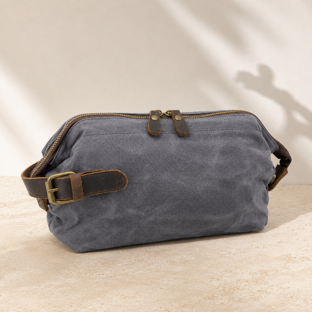 Trousse de toilette homme baroudeur - Robuste et Nomade