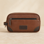 Trousse de toilette homme cuir - Chic et Robuste